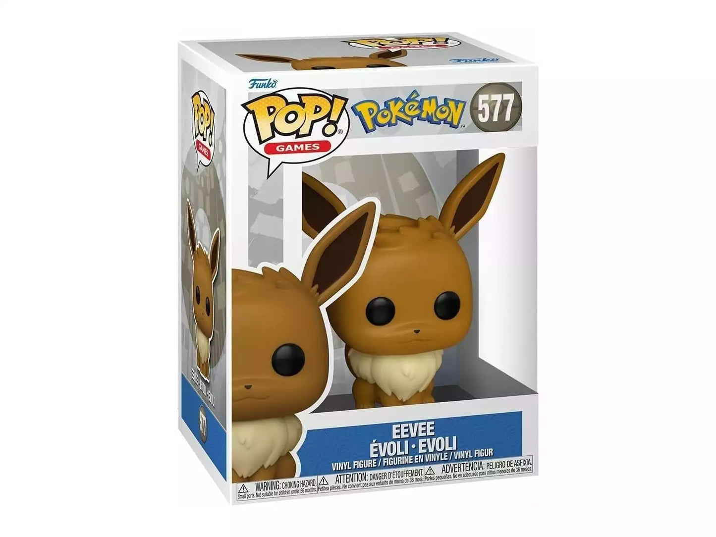 POKEMON - POP FUNKO VINYL FIGURE 577 EEVEE (EMEA) 9CM