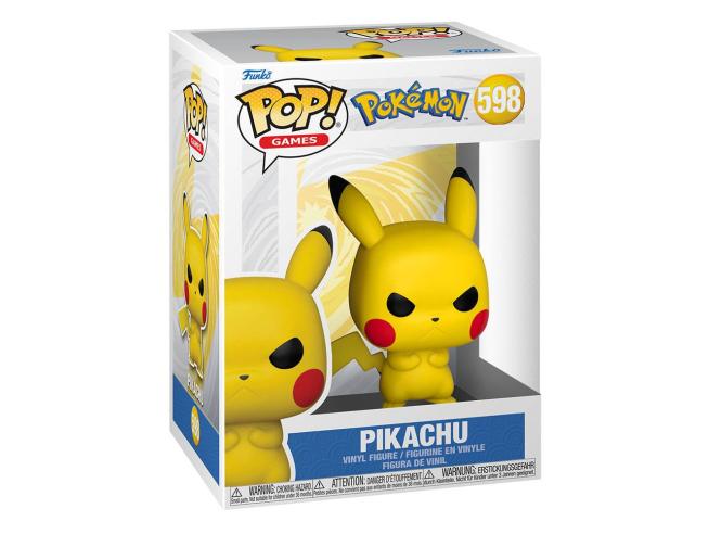 POKEMON - POP FUNKO VINYL FIGURE 598 GRUMPY PIKACHU (EMEA) 9
