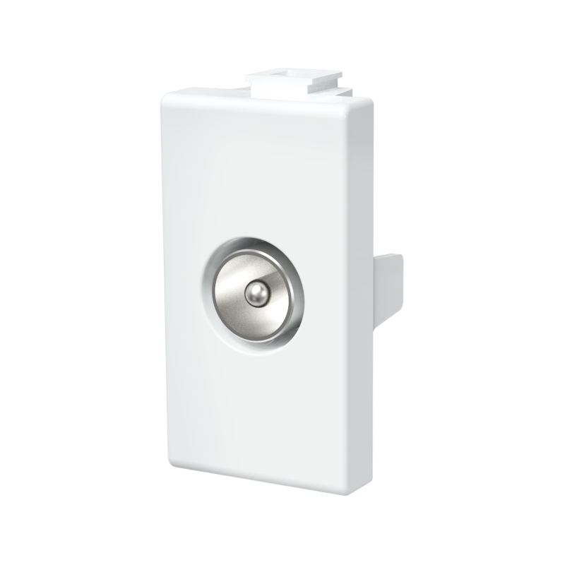 PRESA PER ANTENNA TV (MASCHIO) BIANCA SERIE ABM