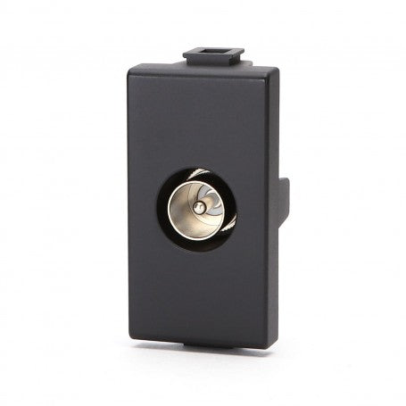 PRESA PER ANTENNA TV (MASCHIO) NERA SERIE ABMATIX