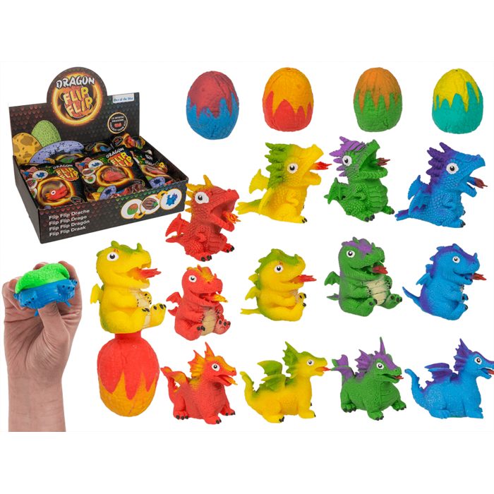 PUPAZZINO PER DITA  DRAGO CA. 9 CM  CONFEZIONATI SINGOLAR