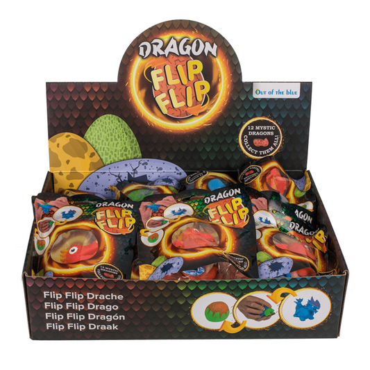 PUPAZZINO PER DITA  DRAGO CA. 9 CM  CONFEZIONATI SINGOLAR