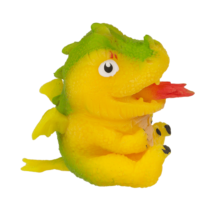 PUPAZZINO PER DITA  DRAGO CA. 9 CM  CONFEZIONATI SINGOLAR