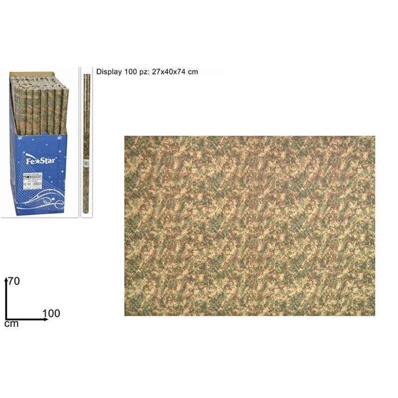 ROTOLO CARTA ROCCIA 70*100 STAMPATO