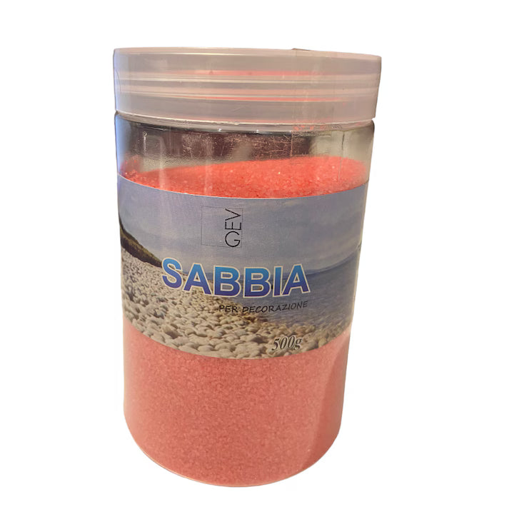 SABBIA DECORATIVA ROSSA