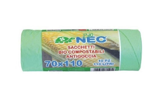 SACCO BIO 70X110  10 PZ