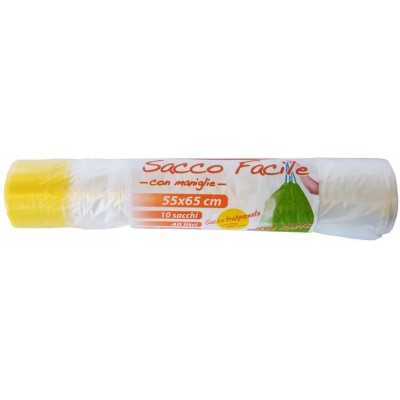 SACCO FACILE HD PROF 55X65 15 PZ TRASP