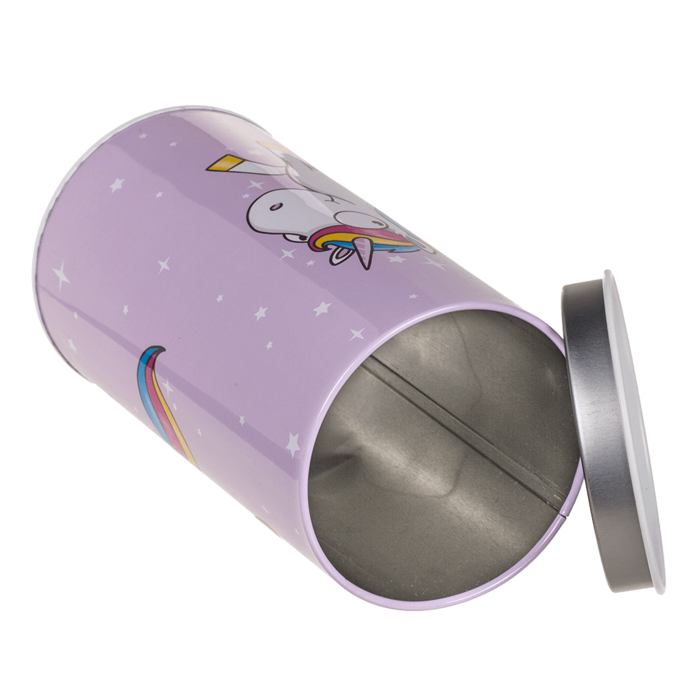 SALVADANAIO IN METALLO COMIC UNICORNO 155 X 8 CM COPERCH