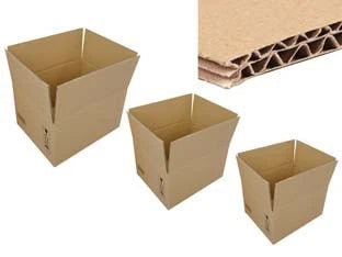 SCATOLA CARTONE PER IMBALLO AMERICANA DOPPIA ONDA- MM.600X40