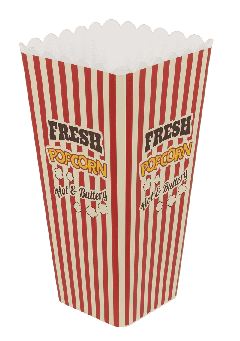 SECCHIELLO QUADRATO PER SNACK 10 X 10 X 24 2 CM ASSORTITO