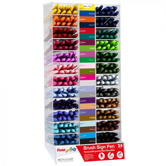 SIGN PEN BRUSH COL ASS.