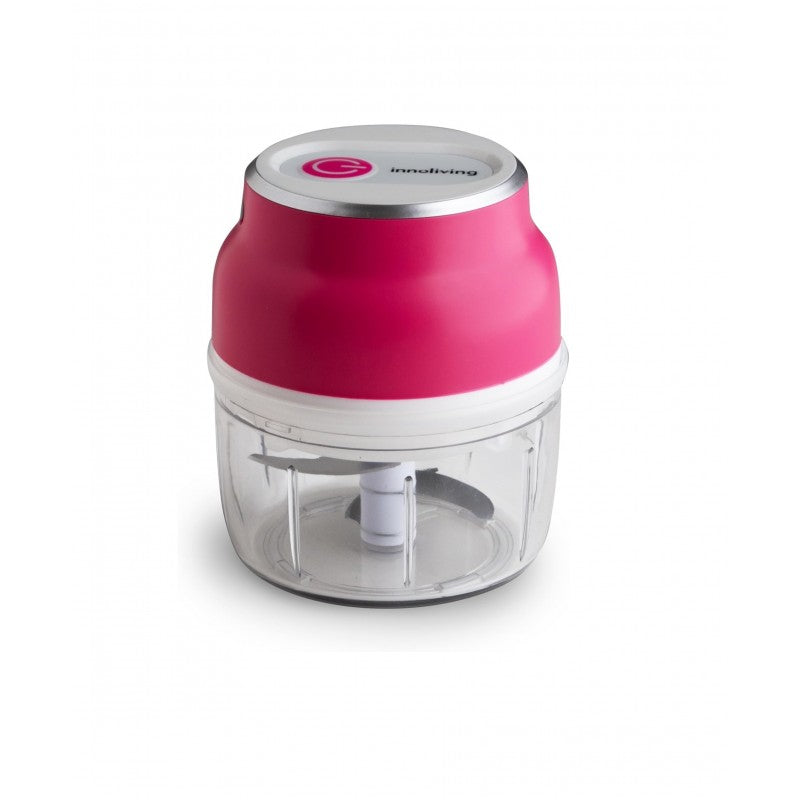 SMINUZZATORE MINI RICARICABILE SENZA FILI FUCSIA