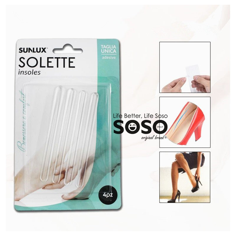 SOLETTE-STRISCE ADV. IN GEL ANTISCIVOLO 4PC