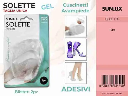 SOLETTE ADV. IN GEL PER AVAMPIEDE 2PC