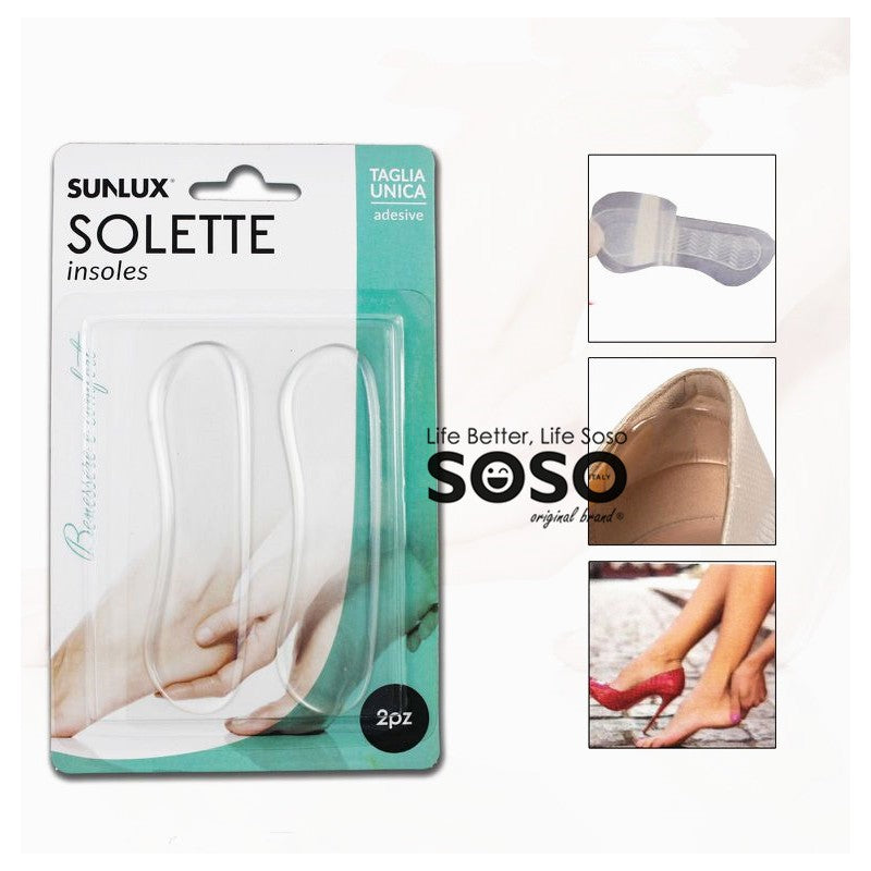SOLETTE ADV. IN GEL PER RETRO TALLONE 2PC