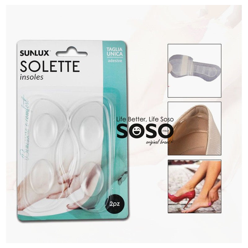 SOLETTE ADV. IN GEL PER RETRO TALLONE 2PC