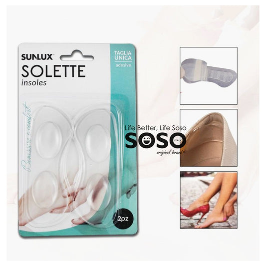 SOLETTE ADV. IN GEL PER RETRO TALLONE 2PC