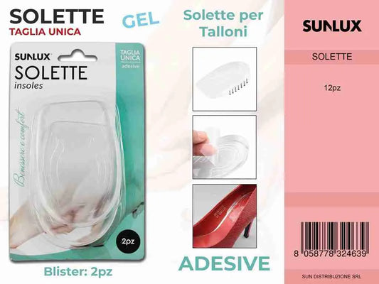 SOLETTE ADV. IN GEL PER TALLONI 2PC