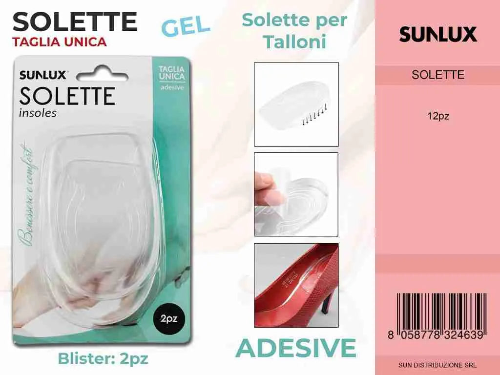 SOLETTE ADV. IN GEL PER TALLONI 2PC