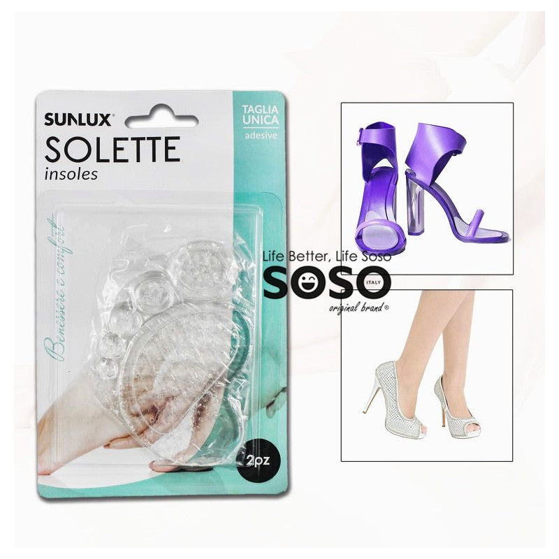SOLETTE ANTISCIVOLO IN GEL PER AVAMPIEDE 2PC