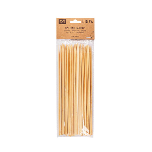 DC CASA SPIEDINO BAMBU 4MMX25CM 50PZ