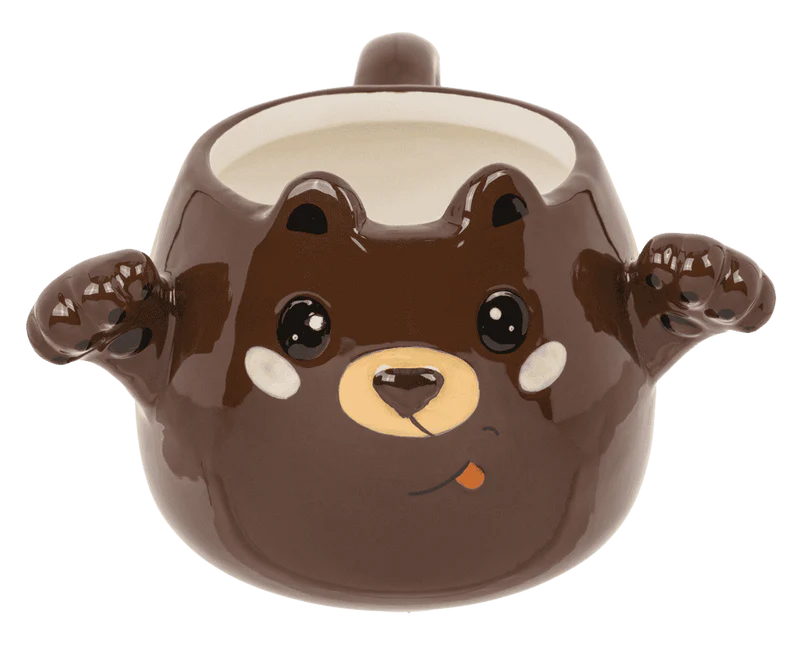 TAZZA HUGGY MUG ORSO IN DOLOMIA 15 X 10 CM CAPACIT  450