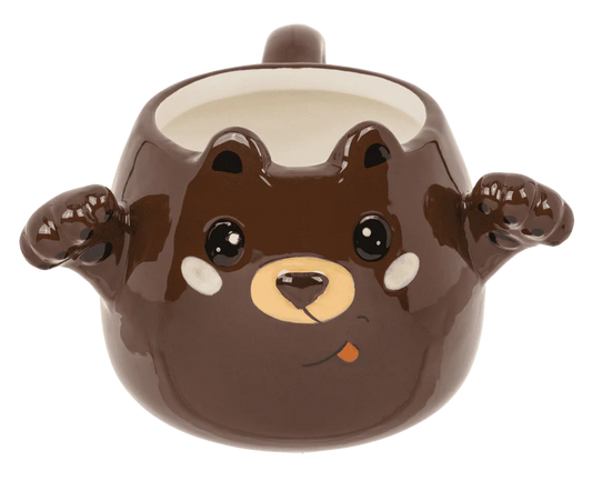 TAZZA HUGGY MUG ORSO IN DOLOMIA 15 X 10 CM CAPACIT  450