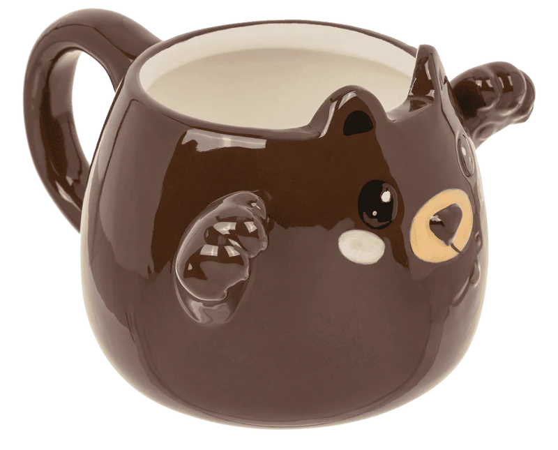 TAZZA HUGGY MUG ORSO IN DOLOMIA 15 X 10 CM CAPACIT  450