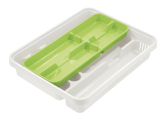 TONTARELLI P/POSATE MIXY INSERTO BIA/LIME