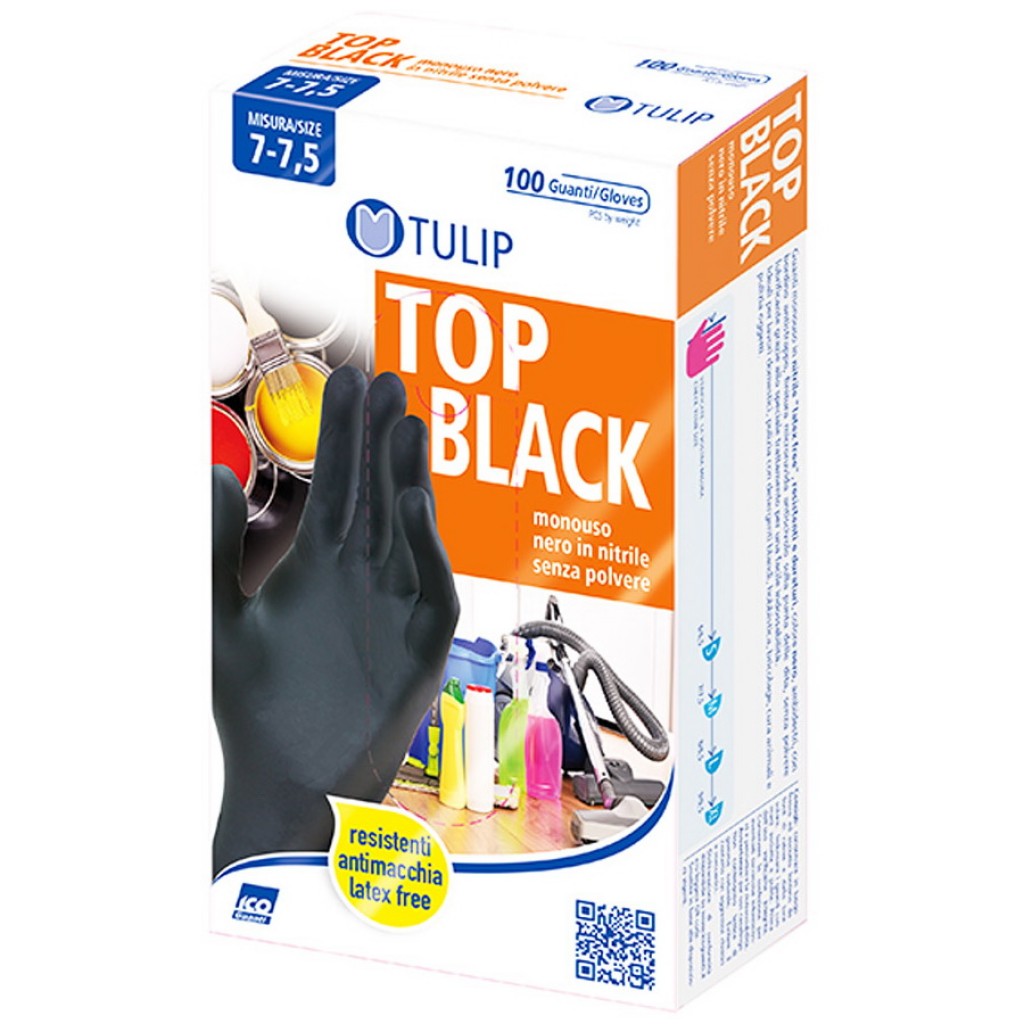 TULIP GUANTI NITRILE M   PZ100