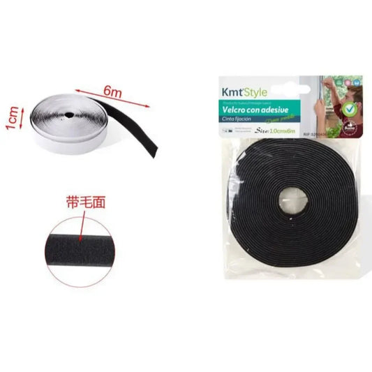 VELCRO ADESIVO 1.0CM*6M