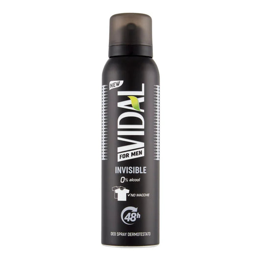VIDAL DEO MEN SPRAY FR.INVISIBLE 150ML