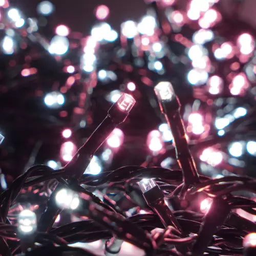 180LED LUCE ROSA E BIANCA