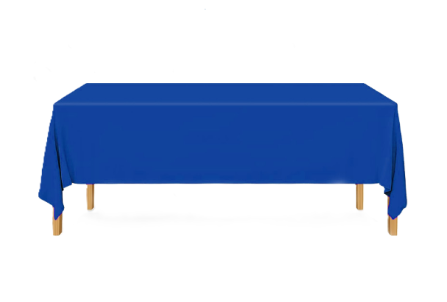 WOOPARTY TOVAGLIA RIUT. BLU 137*274CM /PZ DA 12**